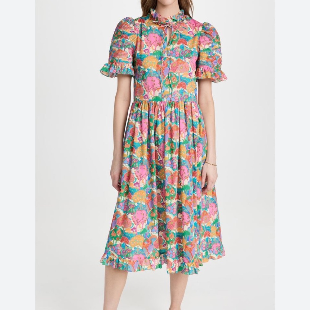 Horror Vacui colorful dress